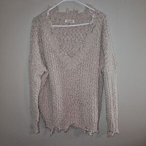 Miracle Distressed  Sweater